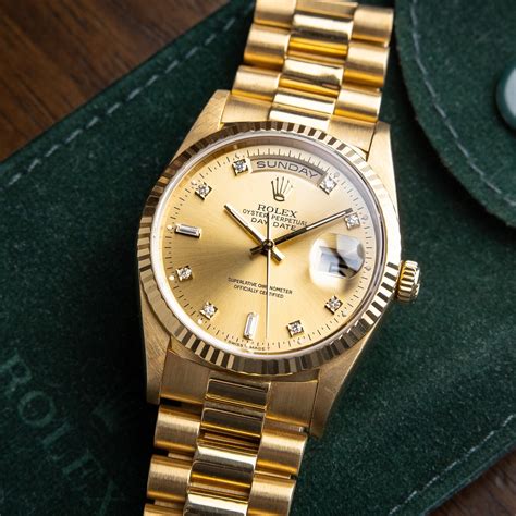 rolex oyster perpetual day date 36 18k|Rolex Day-Date chart.